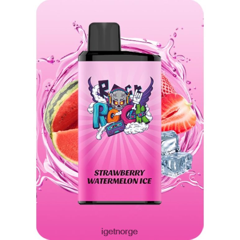 Iget Vape Sale 0R80N04 IGET Bar pro jordbær vannmelon is