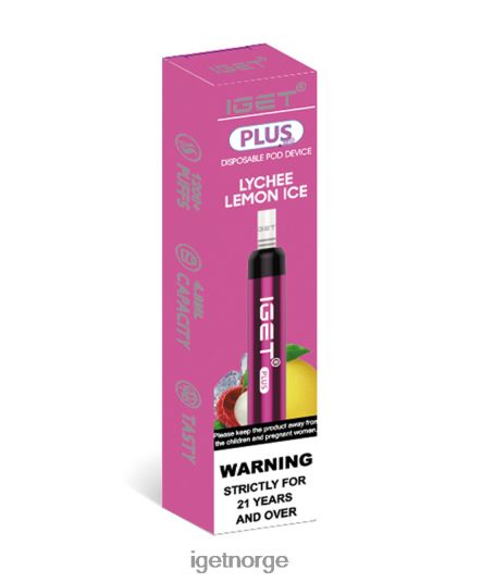 IGET Vape pluss F0B4P834 litchi sitronis