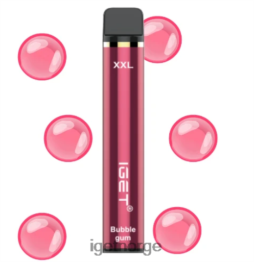 IGET Vape Online xxl - 1800 drag F0B4P8471 tyggegummi
