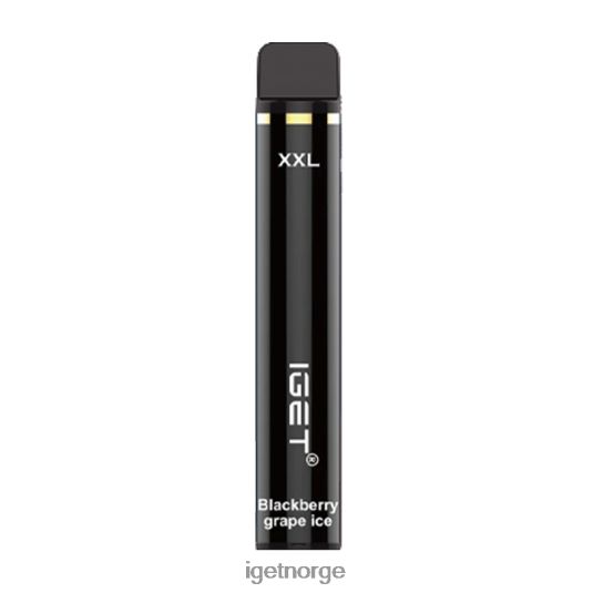 IGET Wholesale xxl 1800 puffs F0B4P8363 bjørnebær drue is