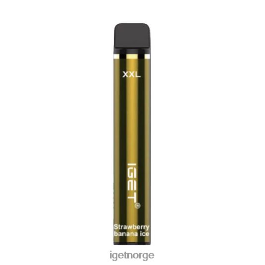 IGET Sale xxl 1800 puffs F0B4P8364 jordbær bananis