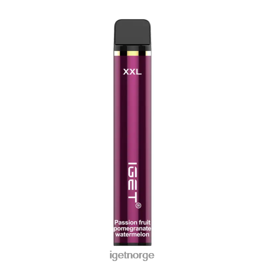 IGET Discount xxl 1800 puffs F0B4P8365 pasjonsfrukt granateple vannmelon