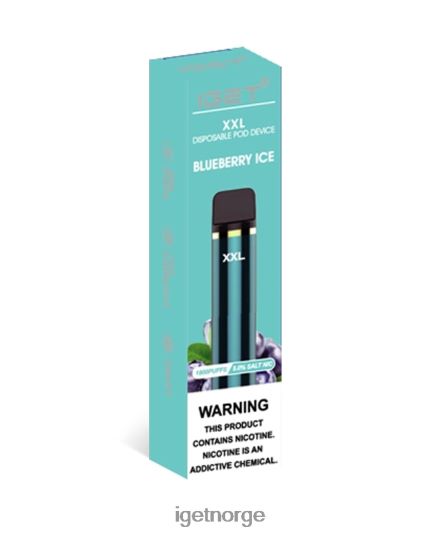 IGET Bar Vape Online xxl F0B4P846 blåbæris