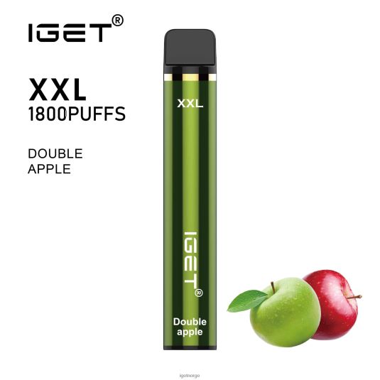 IGET Vape xxl F0B4P854 dobbelt eple