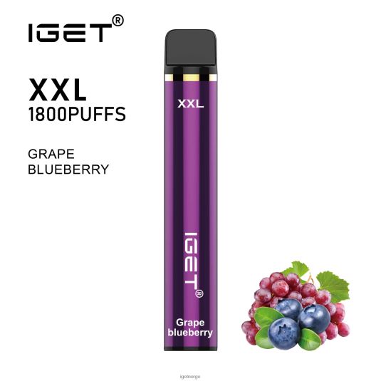 IGET Vape Sale xxl F0B4P857 drue blåbær