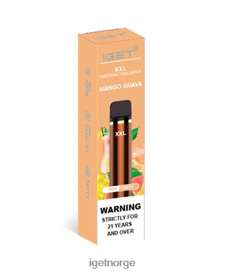 Discount IGET Vapes xxl F0B4P862 mango guava