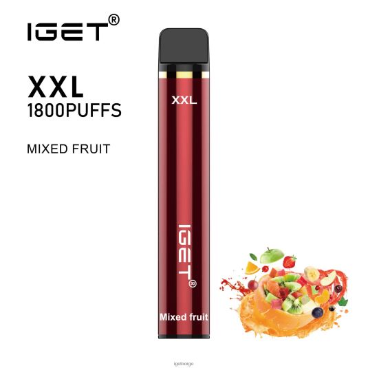 IGET Bar Vape Online xxl F0B4P866 blandet frukt