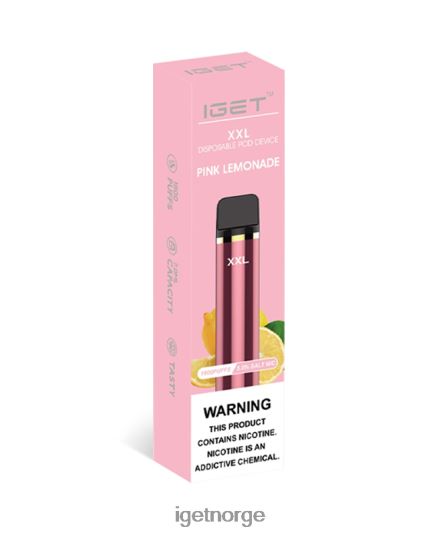 Discount IGET Vapes xxl F0B4P872 rosa limonade
