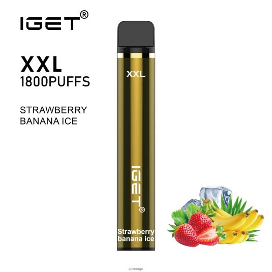 IGET Vape xxl F0B4P874 jordbær bananis