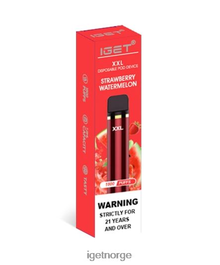 IGET Bar Vape Online xxl F0B4P876 jordbær vannmelon