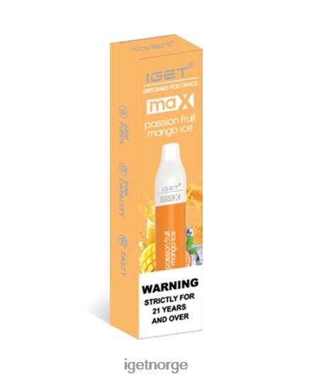 Discount IGET Vapes maks F0B4P887 pasjonsfrukt mango is