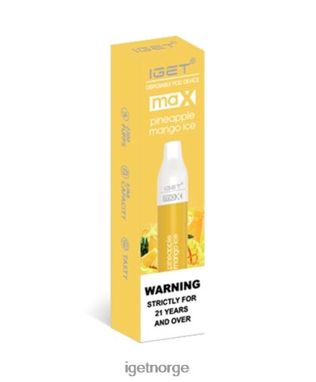 IGET Vape maks F0B4P889 ananas mango is