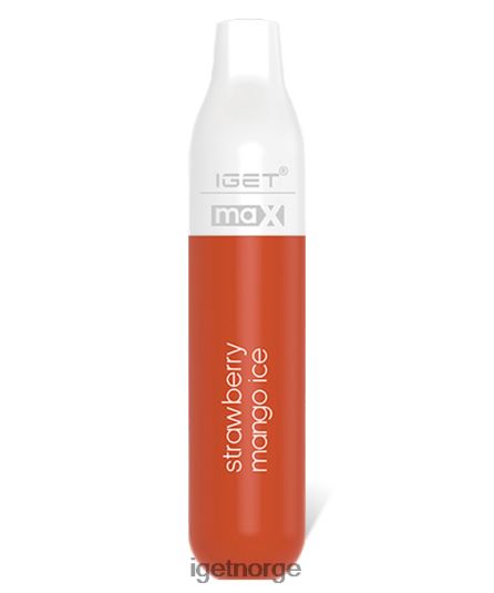 IGET Bar Vape Online maks F0B4P891 jordbær mango is