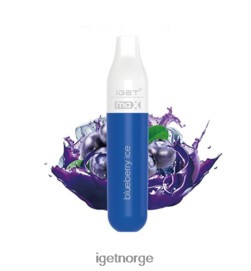 IGET Vape max - 2300 drag F0B4P8526 blåbæris