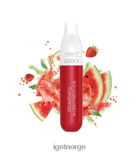 IGET Bar Vape Online max - 2300 drag F0B4P8605 jordbær vannmelon