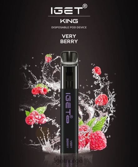 IGET Vape konge - 2600 drag F0B4P8491 veldig bær