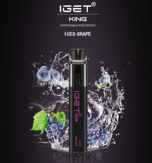 IGET Bar Vape Online konge - 2600 drag F0B4P8499 iset drue
