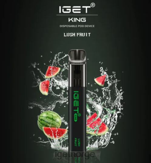 IGET Vape Sale konge - 2600 drag F0B4P8500 frodig frukt