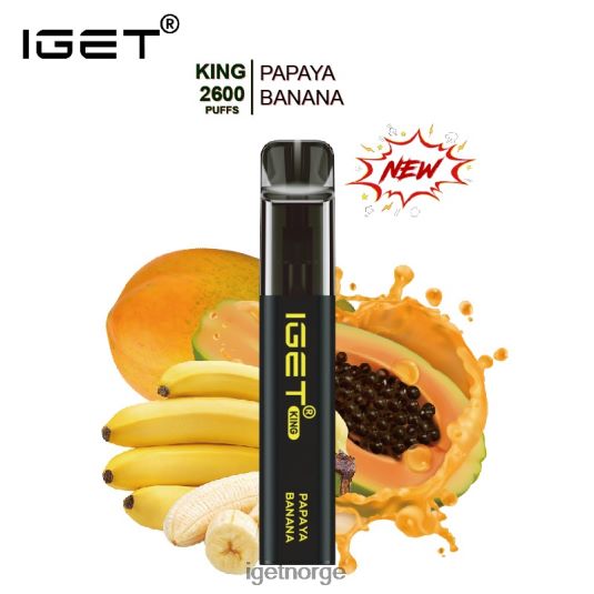 IGET Wholesale konge - 2600 drag F0B4P8573 papaya bananis