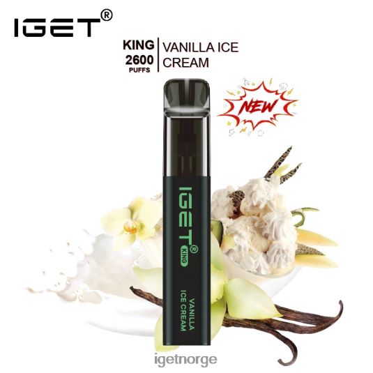 IGET Discount konge - 2600 drag F0B4P8575 vanilje iskrem