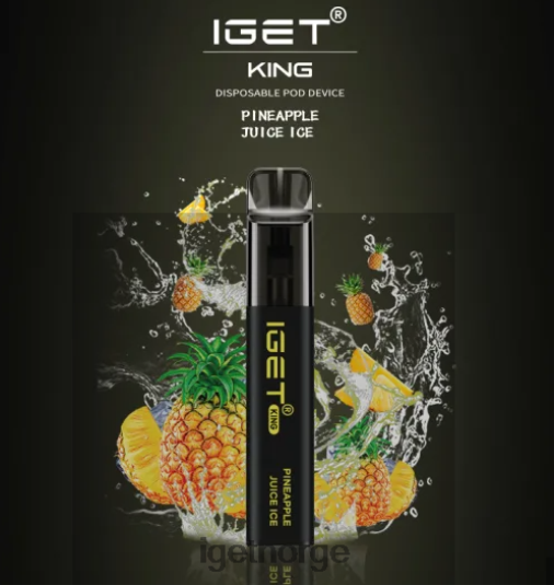 IGET Vape konge - 2600 drag F0B4P8599 ananasjuice is