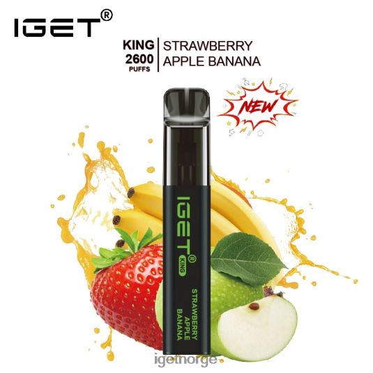 IGET Discount konge - 2600 drag F0B4P8649 jordbær eple bananis