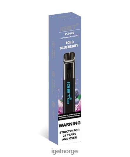 IGET Vape Sale konge F0B4P8102 iset blåbær