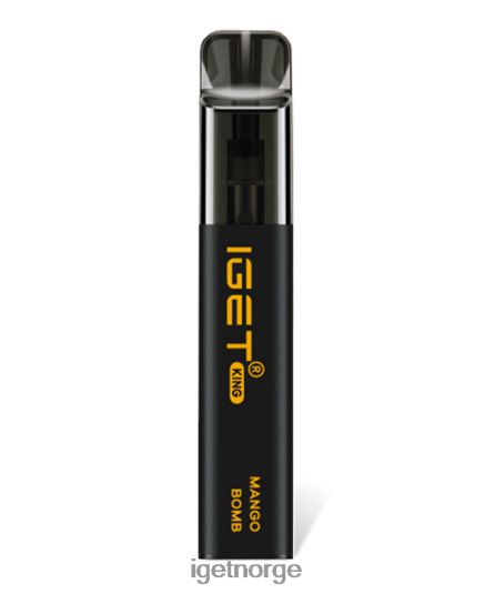 Discount IGET Vapes konge F0B4P8107 mango bombe