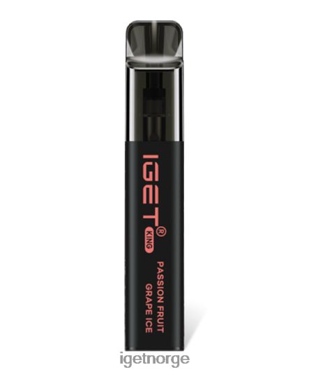 IGET Vape Online konge F0B4P8110 pasjonsfrukt drue is