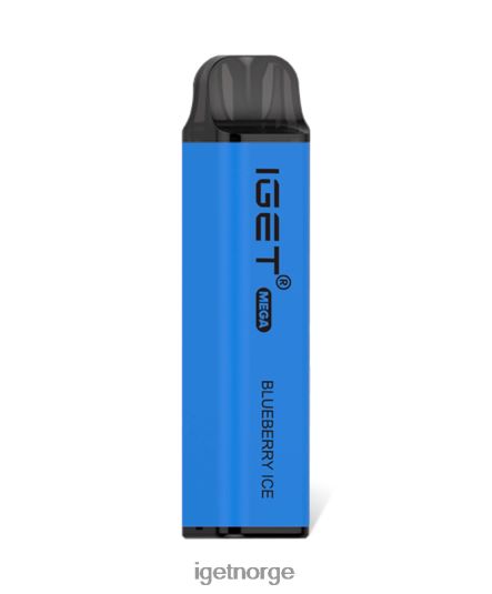 IGET Bar Vape Online mega F0B4P8126 blåbæris
