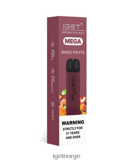 IGET Vape Online mega F0B4P8135 blandet frukt