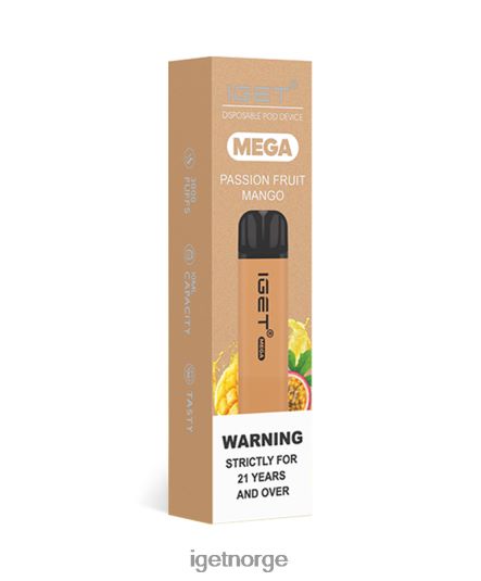 IGET Vape Sale mega F0B4P8137 pasjonsfrukt mango