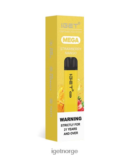 IGET Vape mega F0B4P8144 jordbær mango