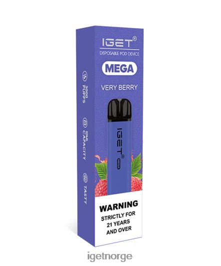 IGET Bar Vape Online mega F0B4P8146 veldig bær