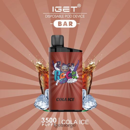 IGET Bar Vape Online bar - 3500 drag F0B4P8438 cola is