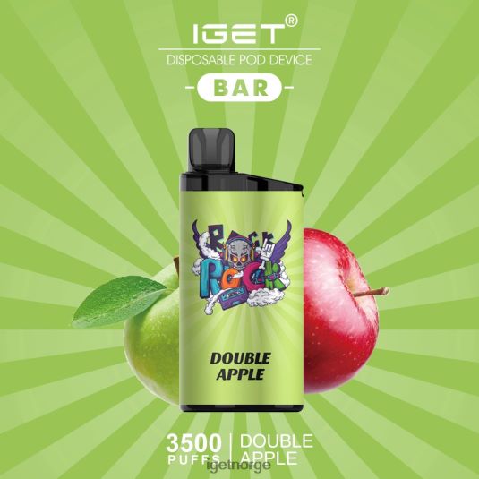 IGET Wholesale bar - 3500 drag F0B4P8514 dobbelt eple