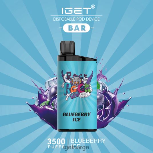 IGET Discount bar - 3500 drag F0B4P8525 blåbæris