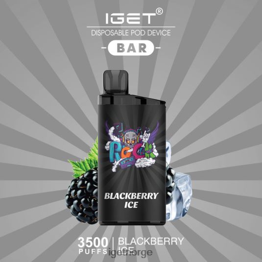 Discount IGET Vapes bar - 3500 drag F0B4P8540 bjørnebæris