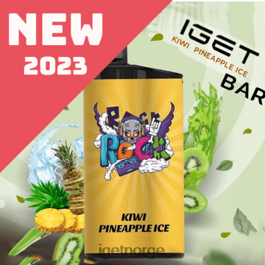 IGET Vape Online bar - 3500 drag F0B4P8571 kiwi ananas is