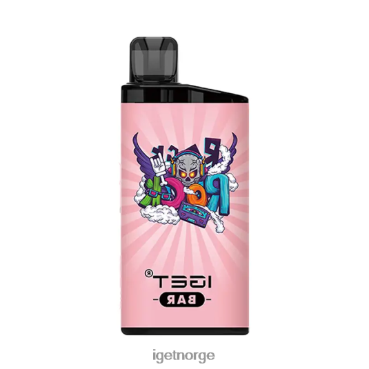 IGET Bar Store bar 3500 puff F0B4P8278 jordbær vannmelon hardt godteri