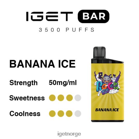 IGET Vape Sale bar 3500 puff F0B4P8282 bananis