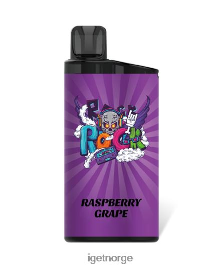 Discount IGET Vapes bar F0B4P8172 bringebærdrue