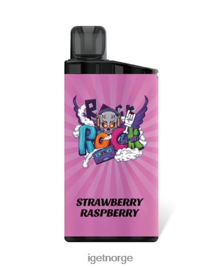 IGET Vape Online bar F0B4P8175 jordbær bringebær
