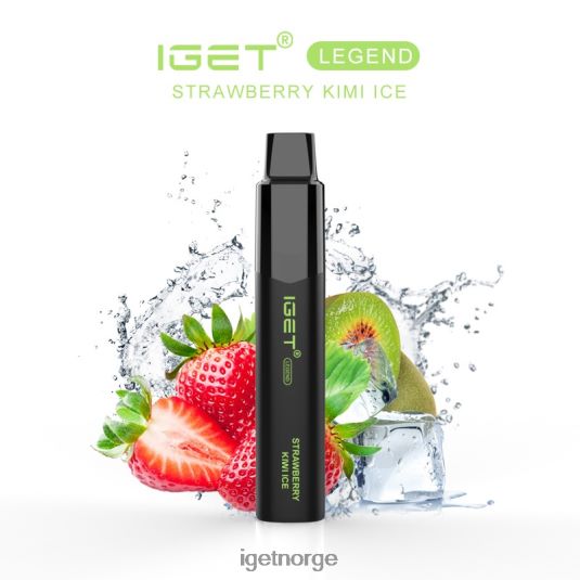 IGET Bar Vape Online legend - 4000 drag F0B4P8609 jordbær kiwi is