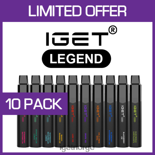 IGET Bar Sale legend - 4000 puff - 10 stk F0B4P8533
