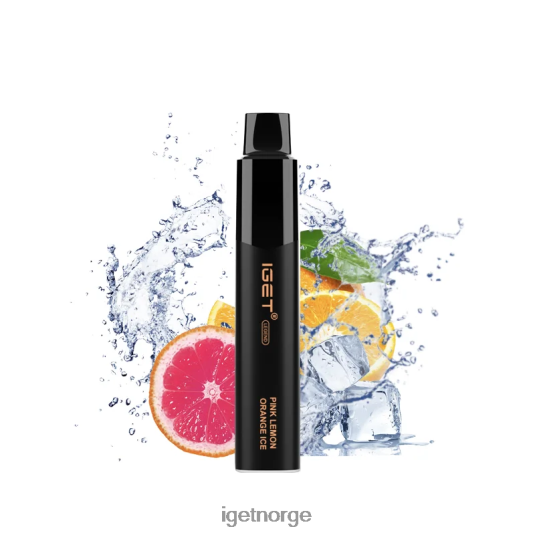IGET Discount legend 4000 puff F0B4P8321 rosa sitronappelsinis