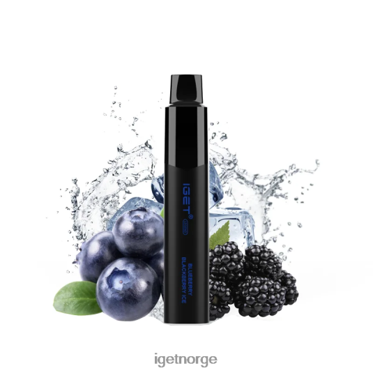 IGET Vape Online legend 4000 puff F0B4P8325 blåbær bjørnebæris