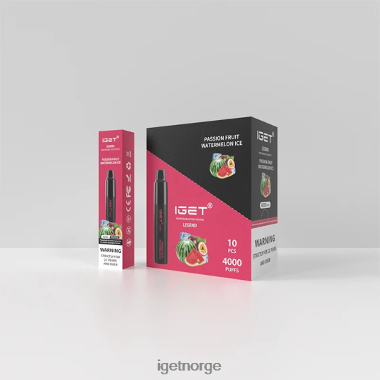 IGET Wholesale legend 4000 puff F0B4P8329 pasjonsfrukt vannmelon is