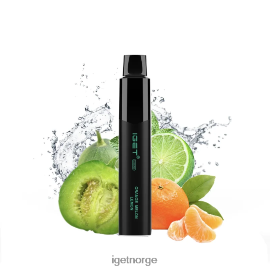 IGET Vape Online legend 4000 puff F0B4P8335 appelsin melon sitron