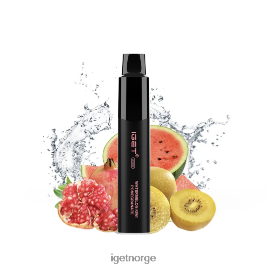 IGET Bar Vape Online legend 4000 puff F0B4P8336 vannmelon kiwi granateple